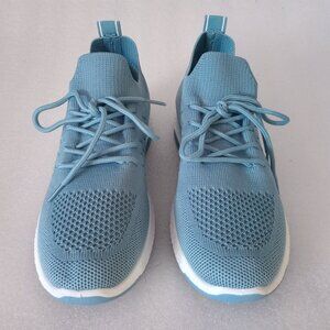 Danskin Women's Mesh Lace Up Sneakers Blue Shoes Athletic Size 6.5 NWOT